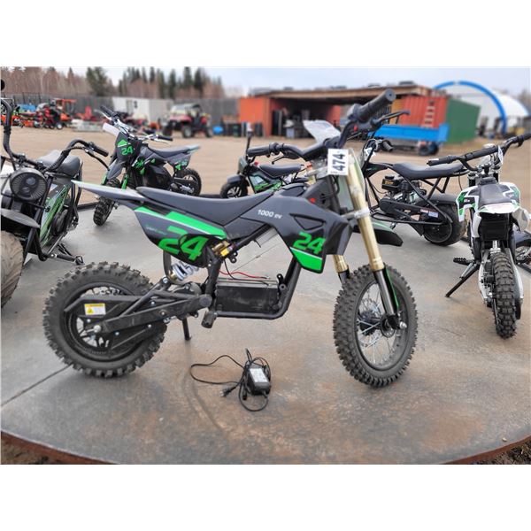 2023 Drift hero 1000EV 24 Electric Motocross C/W key and charger works good. Serial #H1JSSDL15PF0028