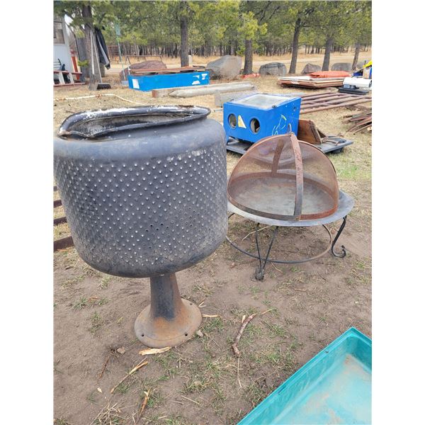 2- Wood burning fire places