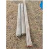 Image 2 : 2- 6" x 96" posts & 3- 10" x 2x8's