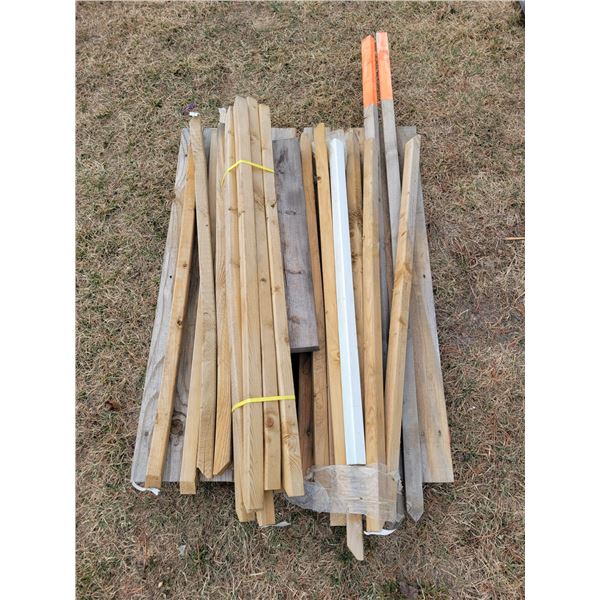 Pallet of misc. wood