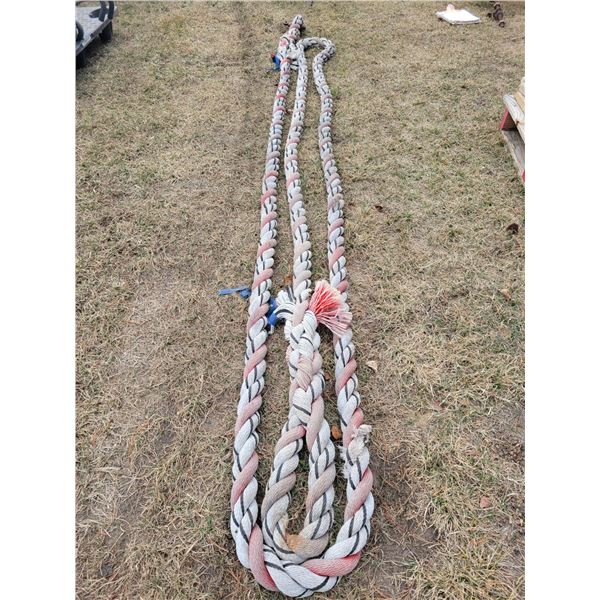 heavy tow rope c/w shackle