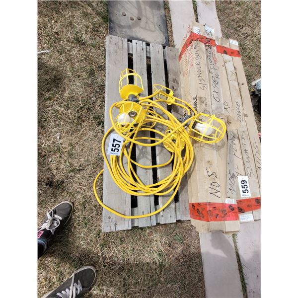 7 strings of lighting