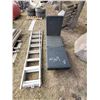 Image 1 : Featherlite step ladder & black truck box