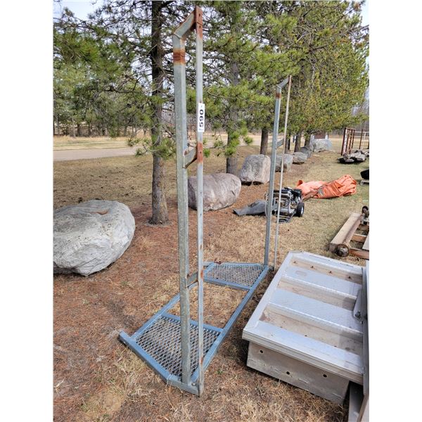 Truck box rail & rack