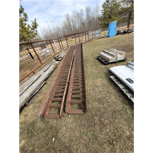 2- heavy ramps. 16" X 16 1/2 ff.