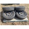 Image 1 : 4 tires & rims, Located in N.Side field