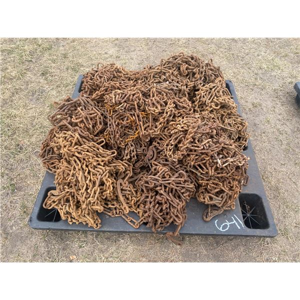 1 pallet of truck chains, Located in N.Side field