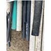 Image 4 : Pallet of plastic pipe, hose, snow fence, Located in N.Side field