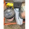 Image 1 : Full pail of sealer, lights & filters, Located in N.Side field