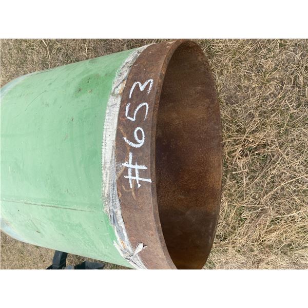 Approx 32" pipe, Located in N.Side field