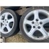 Image 3 : (Sells all together) 4 tires. R16 c/w rims, Located in N.Side field