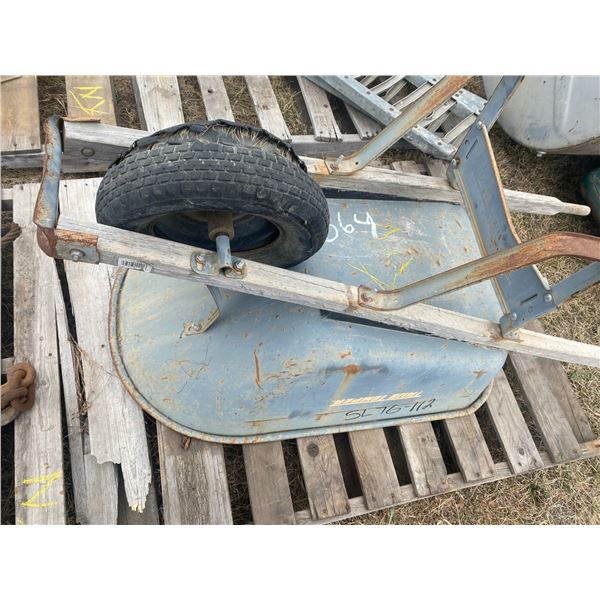 Wheel barrow (needs tire), Located in N.Side field