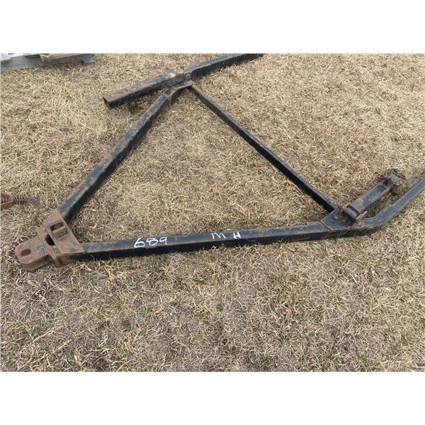 Black tow hitch