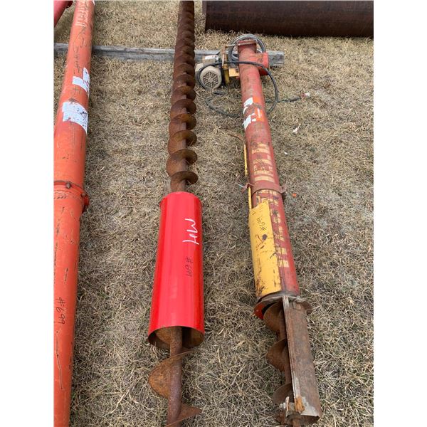 2- elec augers & flighting (as is)