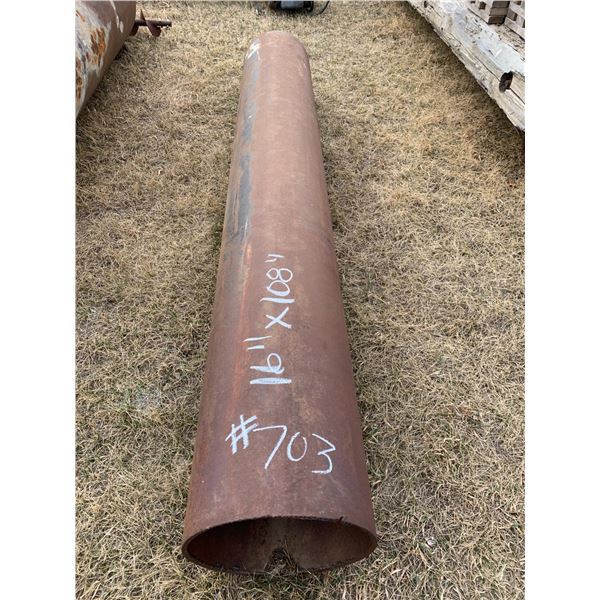 16" x 108" Pipe