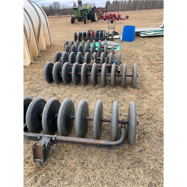 6- sections of Bourgault 3" packers, 5-6 ft