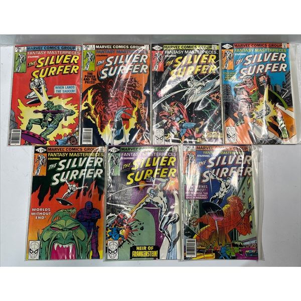 Marvel Comics: Fantasy Masterpieces starring The Silver Surfer #2-14