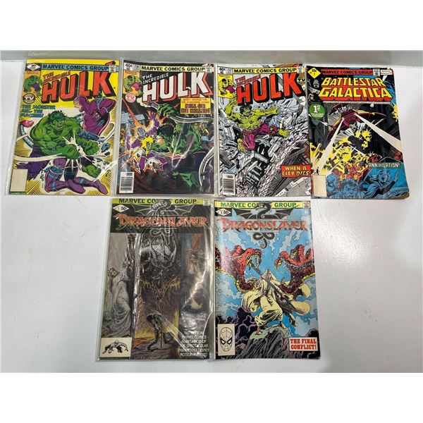 Marvel Comics: Collection includes The Incredible Hulk, Dragonslayer, 2001: A Space Odyessy and more
