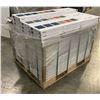 Image 2 : Pallet of Field Stone (9in x 48in x 5mm) Vinyl Flooring - 8pcs/box - 24 SQF/box - Total 63 closed bo