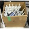 Image 1 : Box of Manus-Bond 75-AM industrial grade 300ml adhesive tubes - approx. 15 tubes