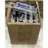 Image 1 : Box of new Manus-Bond 75-AM industrial grade 300ml adhesive tubes - approx. 30 tubes