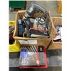 Image 2 : Group of misc tools including - Kett power shear, powers fasteners, saw blade, etc...