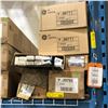 Image 1 : Large group of assorted lights - includes 2 boxes of 6 pack GE Lighting LED 96771 bulbs/ box of 20 p