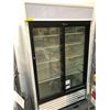 Image 1 : True slide door refrigerator w/LED lighting model GDM-41-HC-LD (tested - good working order like new