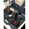 Image 2 : Group of 2 Bosch drills w/battery charger/tool bag & case