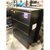 Image 1 : Performance 4 drawer metal filing cabinet w/key (approx. 35 1/2in W 20in D 51 1/2in H)