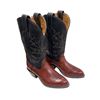 Image 1 : New in box Alberta boots walnut/black model 212TN size 6 1/2