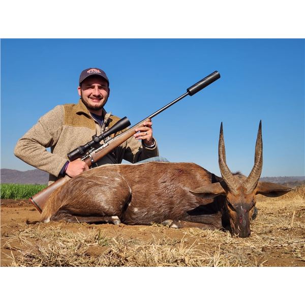 2024/2025 - 6 DAY/7 NIGHT SAFARI IN NW PROVINCE OF SOUTH AFRICA FOR TWO HUNTERS FOR LIMPOPO BUSHBUCK