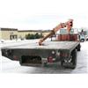 Image 6 : 1986 International S-1900 truck 19-1/2' flatbed, WAJAX frame mounted boom, diesel, manual transmissi