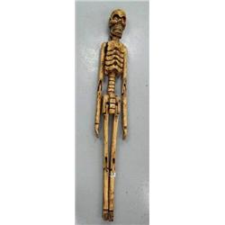 Wooden skeletal figure 58 1/4" tall (4)