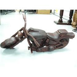 Large Wooden Motorcycle (4)