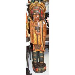 Cigar store Indian 58" high