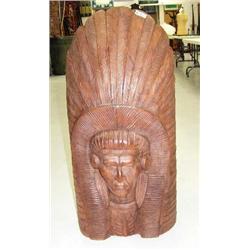 Indian Chief head 39"(4)
