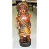 Image 1 : Cigar store Indian holding hatchet 32"(4)