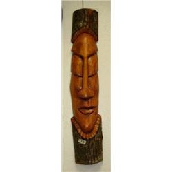 Oblong wooden mask 40"(4)