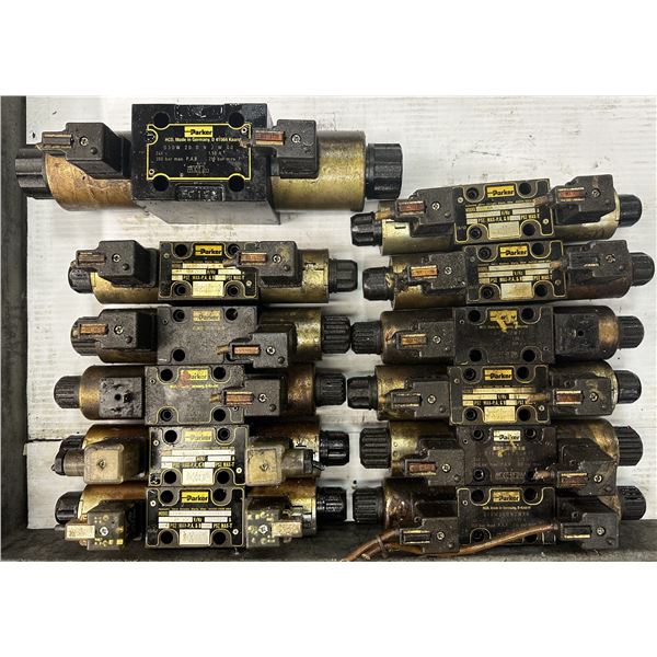 Lot of Misc. Parker Hydraulic Valves