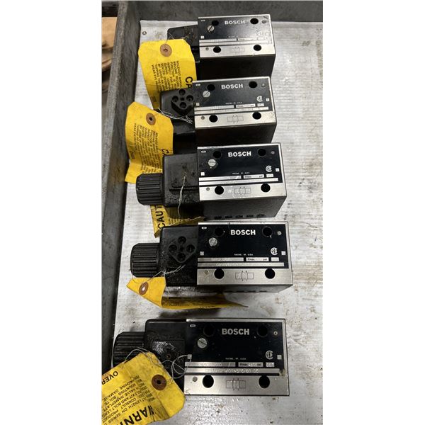 (5) Bosch #9810232010 / #081WV10P1V1011WS115/60 D51 Valves
