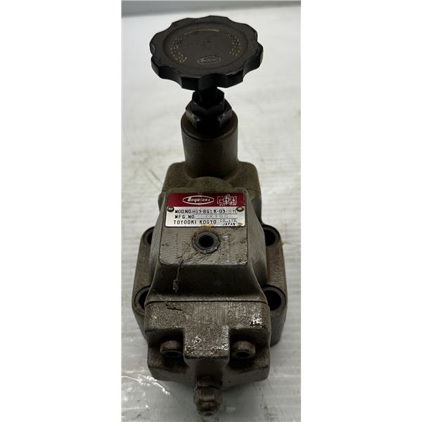 Toyooki Kogyo #HG3-BG1K-03-510 Pressure Relief Valve