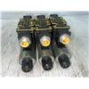 Image 2 : (3) Parker #D1VW004CNJG56 91 Hydraulic Valves