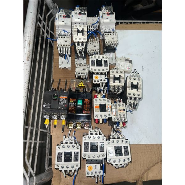 Lot of Fuji Electric Breakers/Contactors