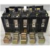Image 2 : Lot of (5) Square D #FY14020C Circuit Breakers