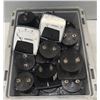 Image 1 : Lot of EIL #9544MG Model YE/250-3 A-C Amperes Panel Meters