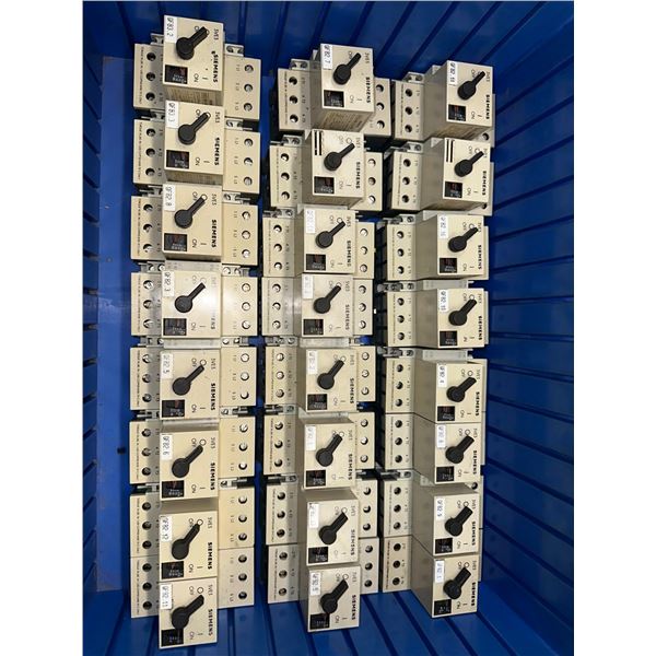 Lot of Misc. Siemens Circuit Breakers as Pictured