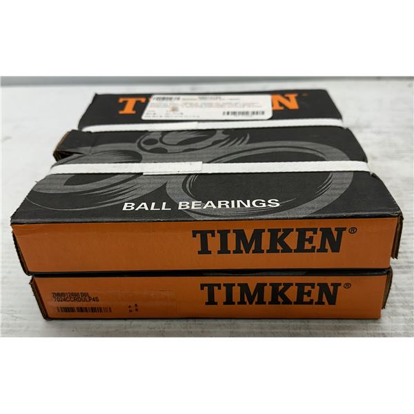 Lot of (2) Timken #2MM9124WICRDUL & #2MM9124WIDUL Roller Bearings