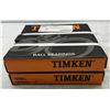 Image 1 : Lot of (2) Timken #2MM9124WICRDUL & #2MM9124WIDUL Roller Bearings
