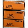 Image 3 : Lot of (7) Misc. Timken Bearings